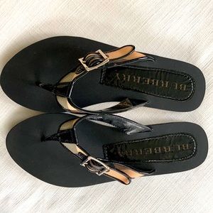 Authentic BURBERRY flip flops sandals, size 39, Unused!